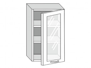 19.50.3 Шкаф настенный (h=913) на 500мм с 1-ой стекл. дверцей в Ирбите - irbit.магазин96.com | фото