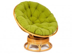 Кресло-качалка Papasan w 23/01 B с подушкой Honey, флок Олива в Ирбите - irbit.магазин96.com | фото