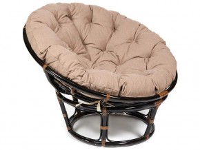 Кресло Papasan 23/01 W с подушкой Antique brown, экошерсть Коричневый в Ирбите - irbit.магазин96.com | фото