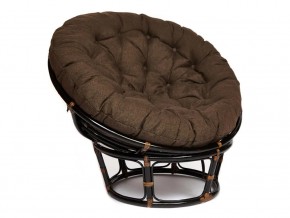 Кресло Papasan 23/01 W с подушкой Antique brown, ткань Коричневый в Ирбите - irbit.магазин96.com | фото