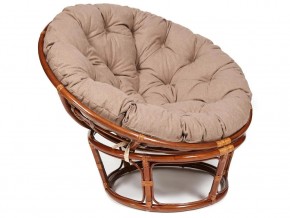 Кресло Papasan 23/01 W с подушкой Pecan, экошерсть Коричневый в Ирбите - irbit.магазин96.com | фото