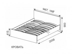 Кровать 1600х2000 ортопедическое основание в Ирбите - irbit.магазин96.com | фото