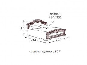 Кровать 2-х спальная 1600*2000 с ортопедом в Ирбите - irbit.магазин96.com | фото