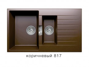 Мойка кварцевая Tolero Loft TL-860 Коричневый 817 в Ирбите - irbit.магазин96.com | фото