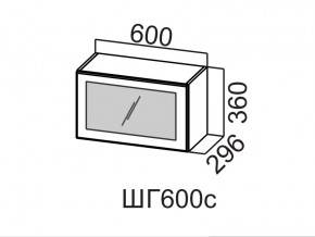 ШГ600с/360 Шкаф навесной 600/360 (горизонт. со стеклом) в Ирбите - irbit.магазин96.com | фото