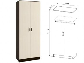 Шкаф 2 двери Ронда ШКР800.1 венге/дуб белфорт в Ирбите - irbit.магазин96.com | фото